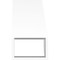 Ekena Millwork 5 1/2-in. W x 10-in. D x 10-in. H Legacy Architectural Grade PVC Knee Brace BRCP055X10X10LEC - alternate 2
